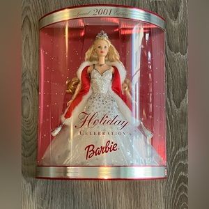 BRAND NEW IN BOX 2001 Holiday Celebration Barbie